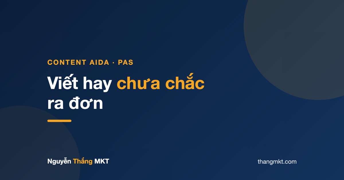 Sơ đồ công thức viết content quảng cáo Facebook AIDA PAS dẫn tâm lý khách hàng tới nút mua