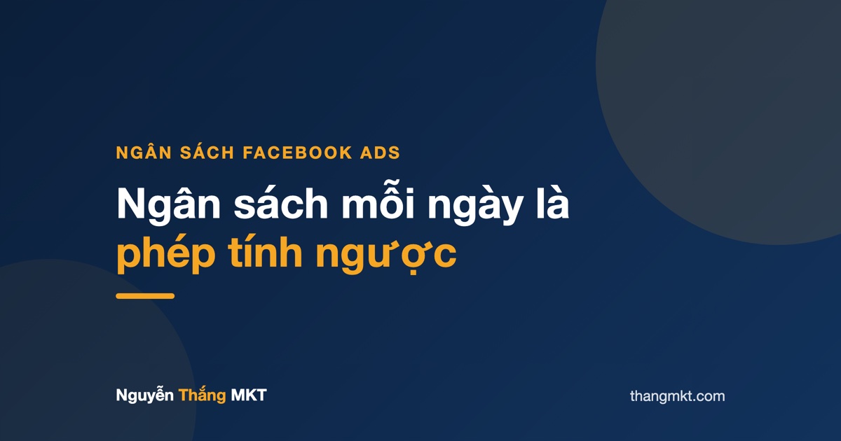 Cách tính ngân sách chạy quảng cáo Facebook cần bao nhiêu tiền một ngày cho người mới từ giá vốn và lợi nhuận