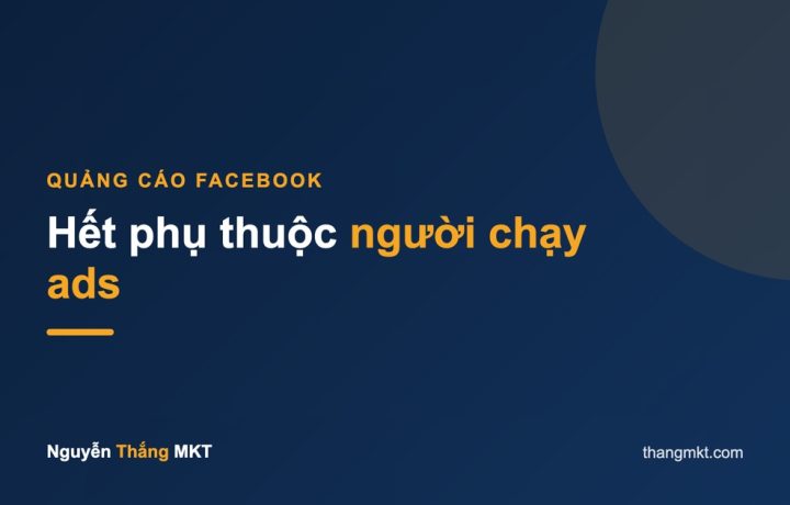 Hết phụ thuộc người chạy ads — tự đọc số quảng cáo